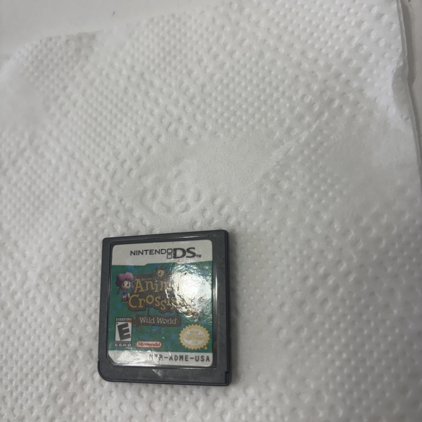 Animal Crossing Wild World – Nintendo DS Cartridge Only Tested Works