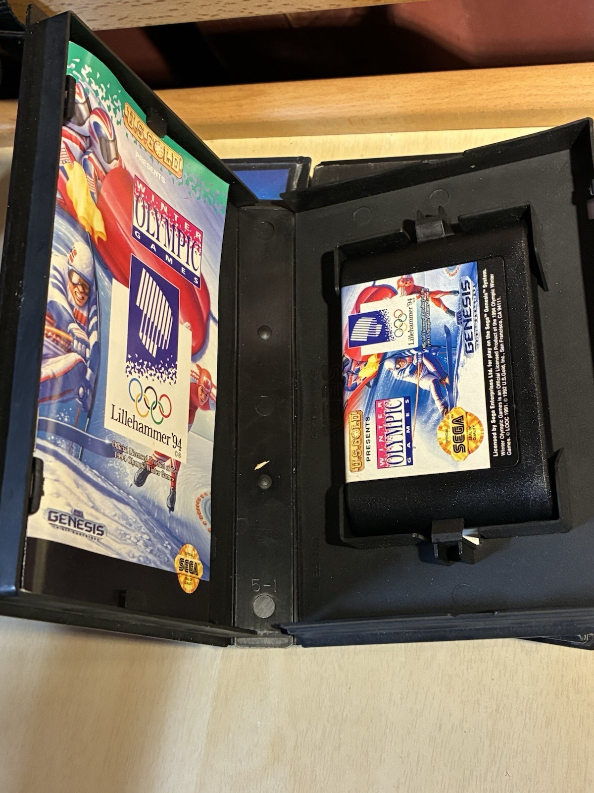 Lot of 3 Sega Genesis Games CIB Complete Tested LHX Caesars Palace Olympics ⚜️