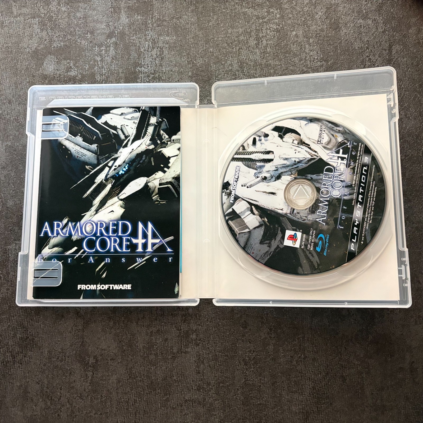 USED ARMORED CORE for Answer PS3 JAPAN