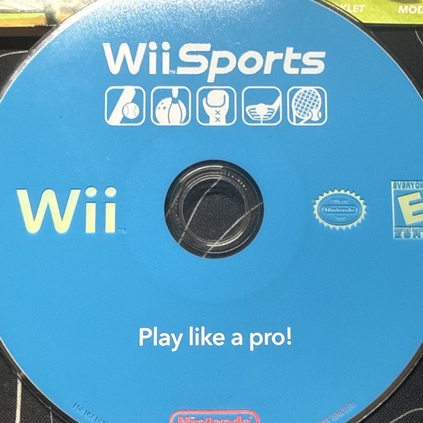Wii Sports CIB Cardboard Sleeve Nintendo Wii Tested
