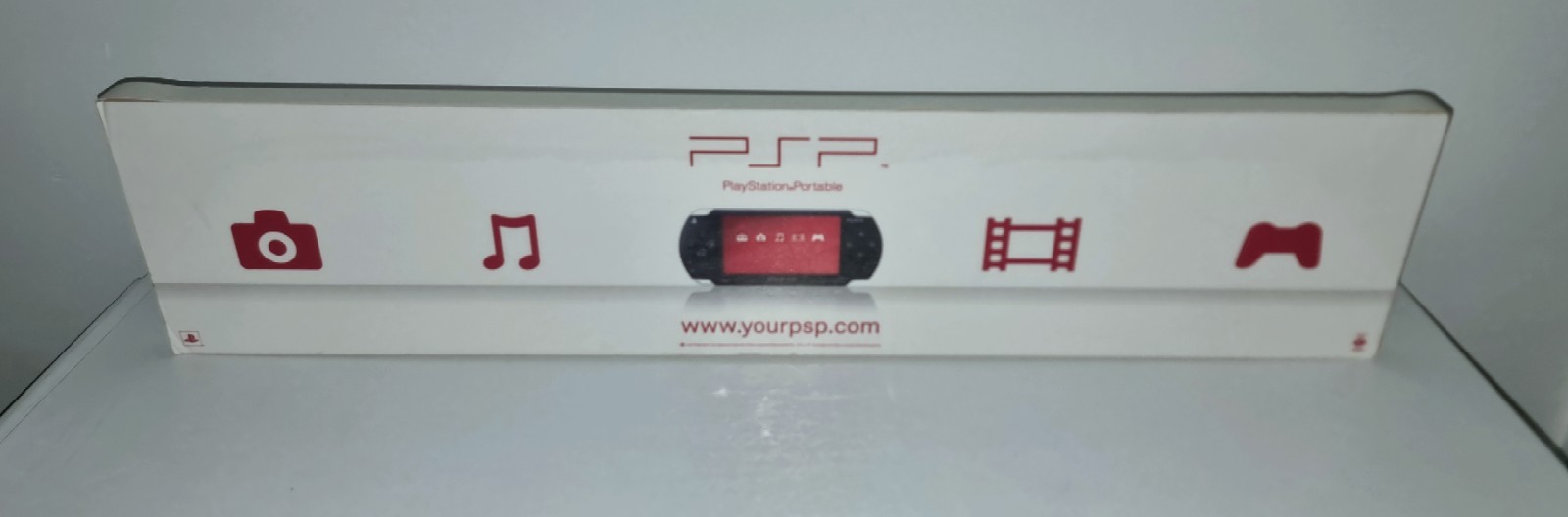 Sony PSP Playstation Portable Rare STORE PROMO Game Merch Display 76x17cm 2000s