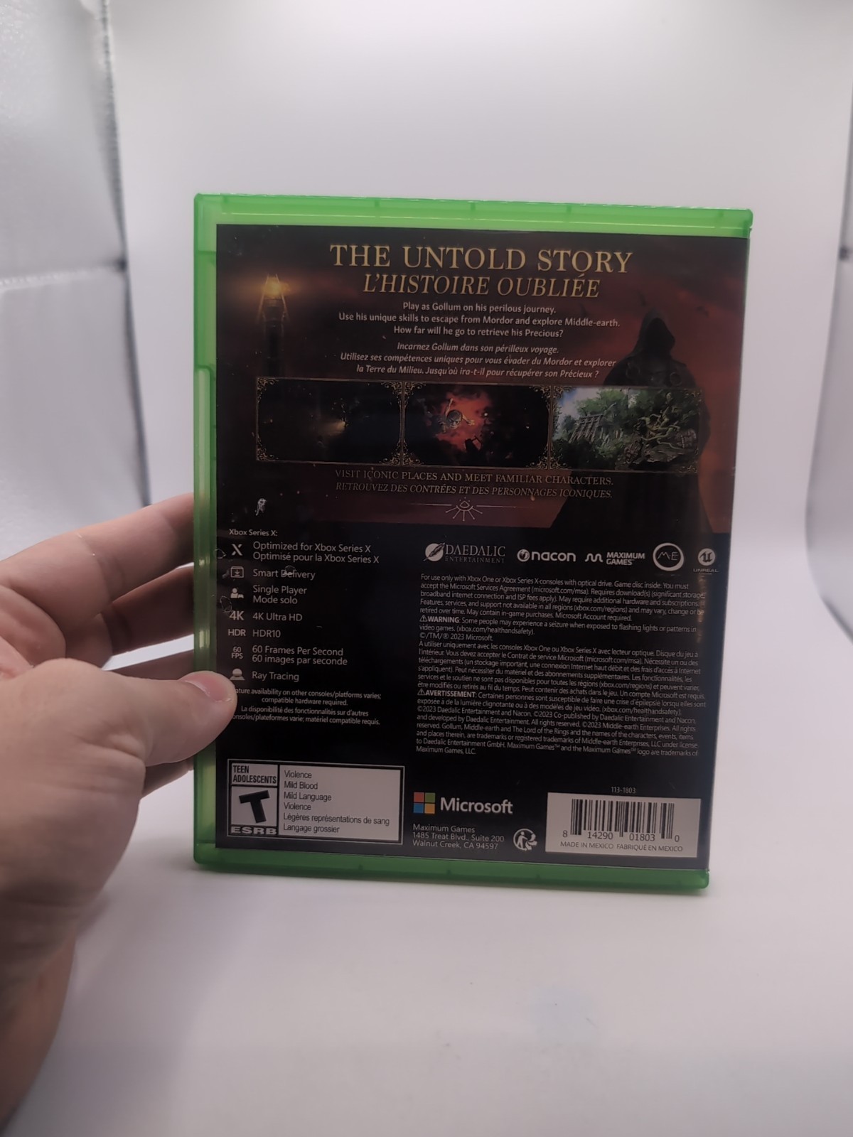 Lord of the Rings Gollum Xbox Series X/Xbox One