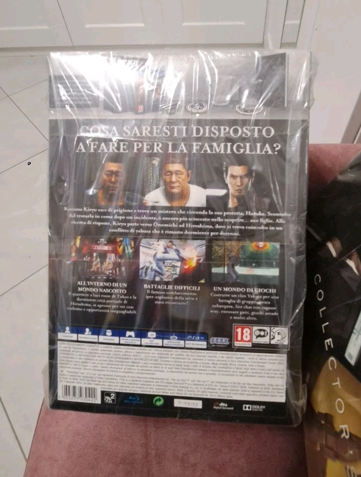 Yakuza 6 Son Of Life After Hours Collector’s Edition Playstation 4 Ps4 New