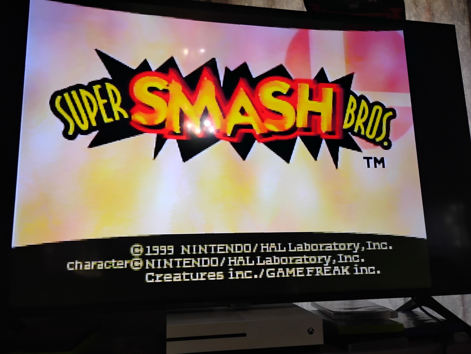 N64 Game- Super Smash Bros. Authentic