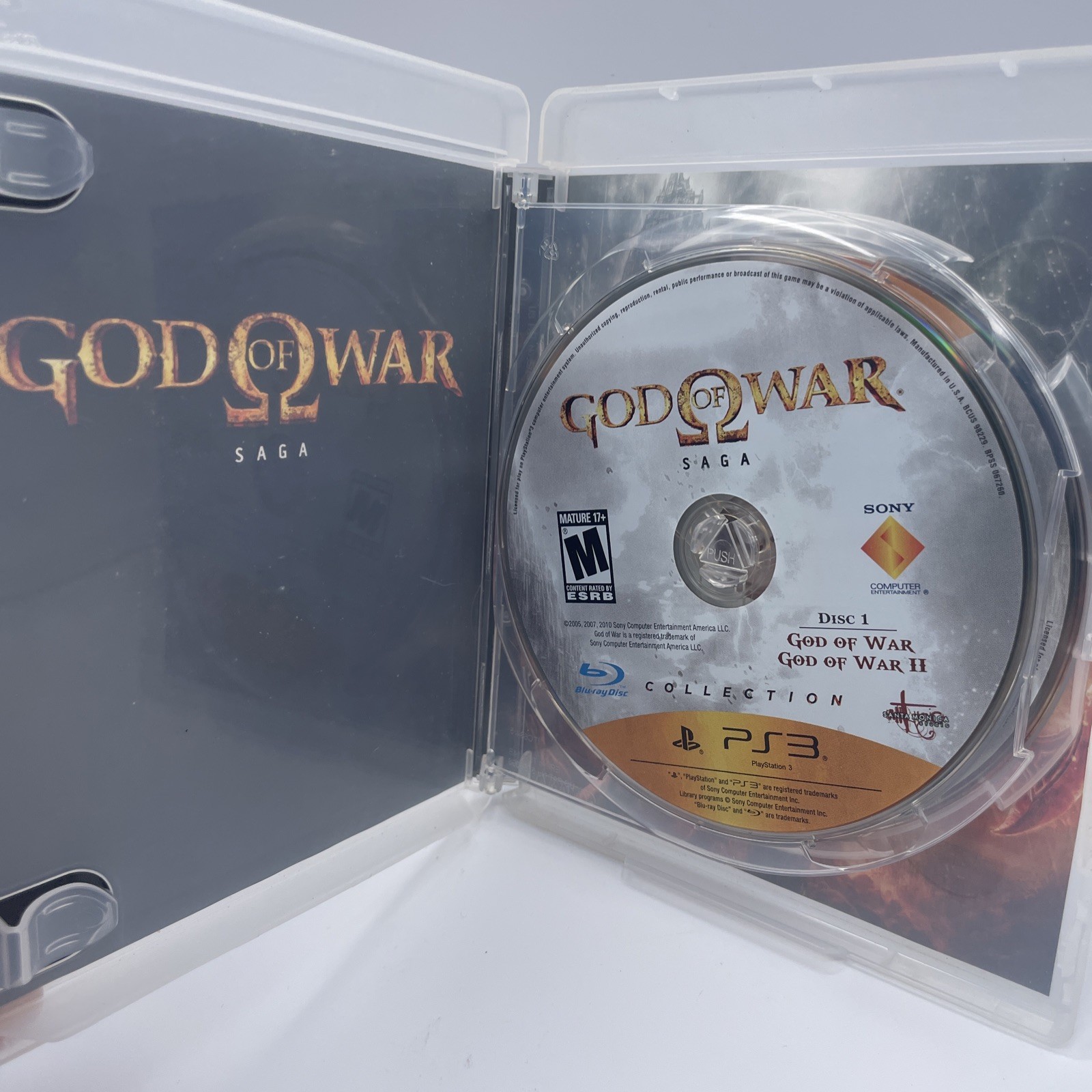 God Of War Saga PlayStation 3 PS3 Tested Working Excellent