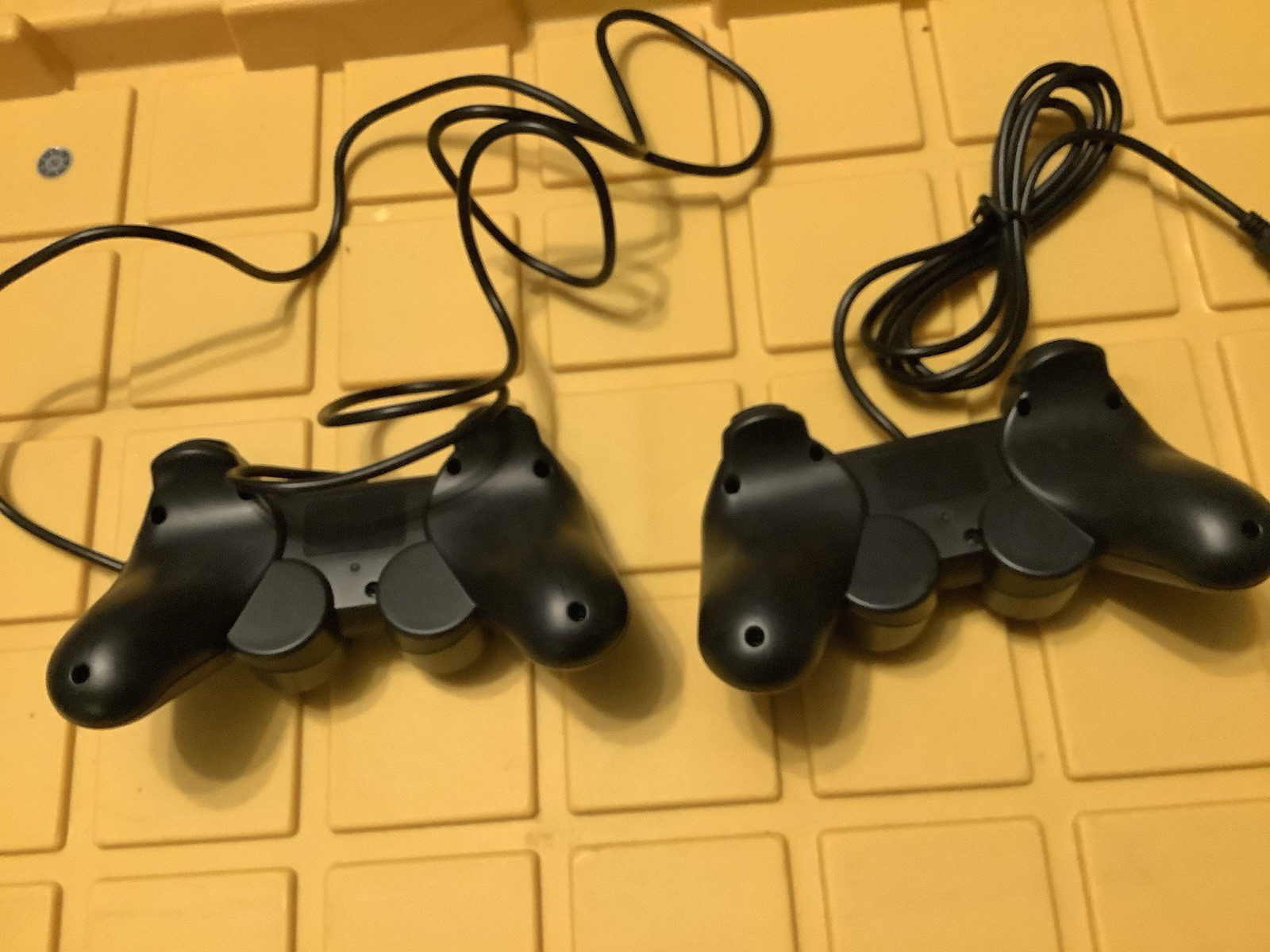 Lot of 2 Generic Wired USB PC Controllers