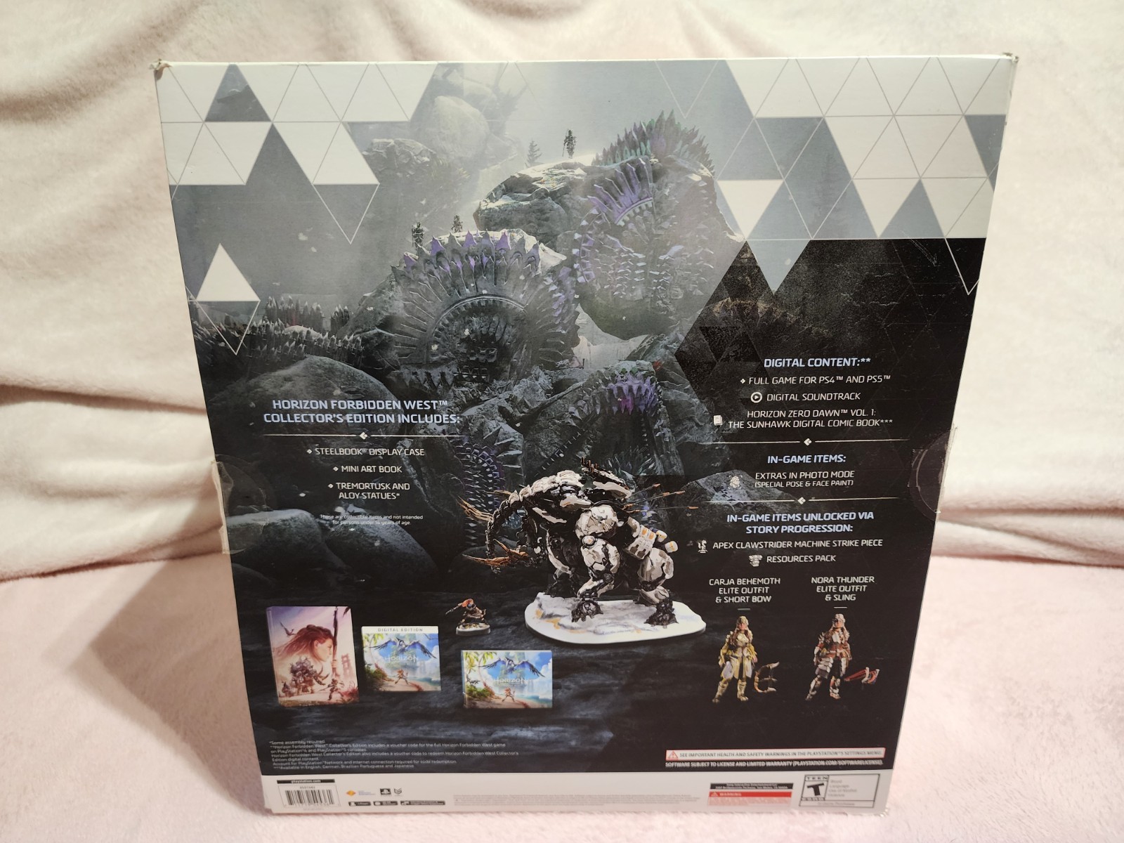 PlayStation Horizon Forbidden West Collector’s Edition PS5 Aloy Tremortusk Stat…