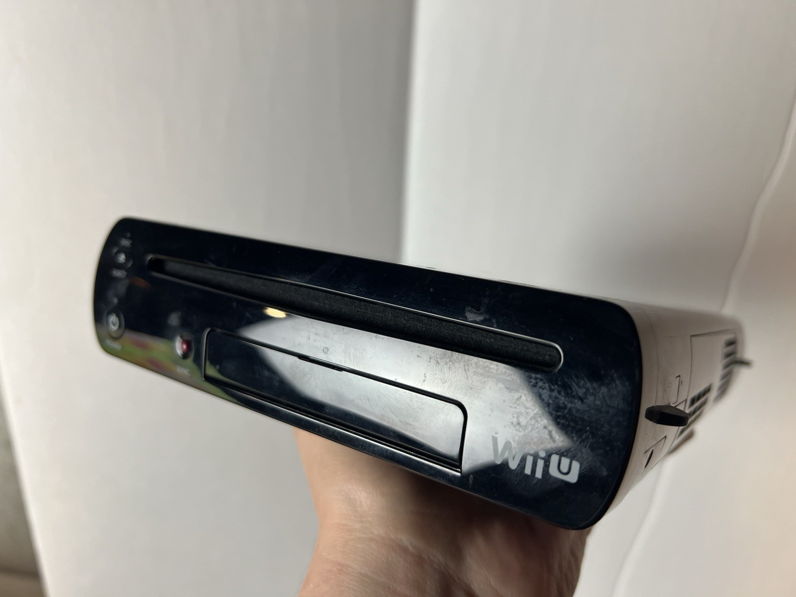Wii U Console Black 32GB + Zelda Wind Waker HD Already Installed- Tested, Works!