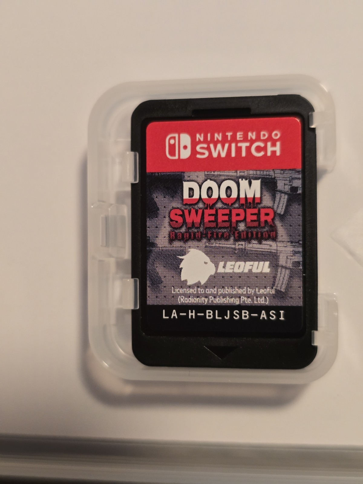 Doom Sweeper: Rapid Fire Edition Asian Import (Nintendo Switch) RARE TESTED