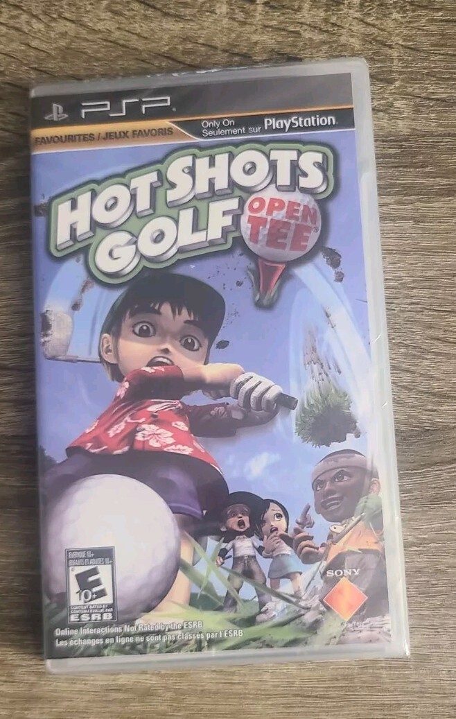 Hot Shots Golf Open Tee (Sony PSP) Brand New / Fast Shipping