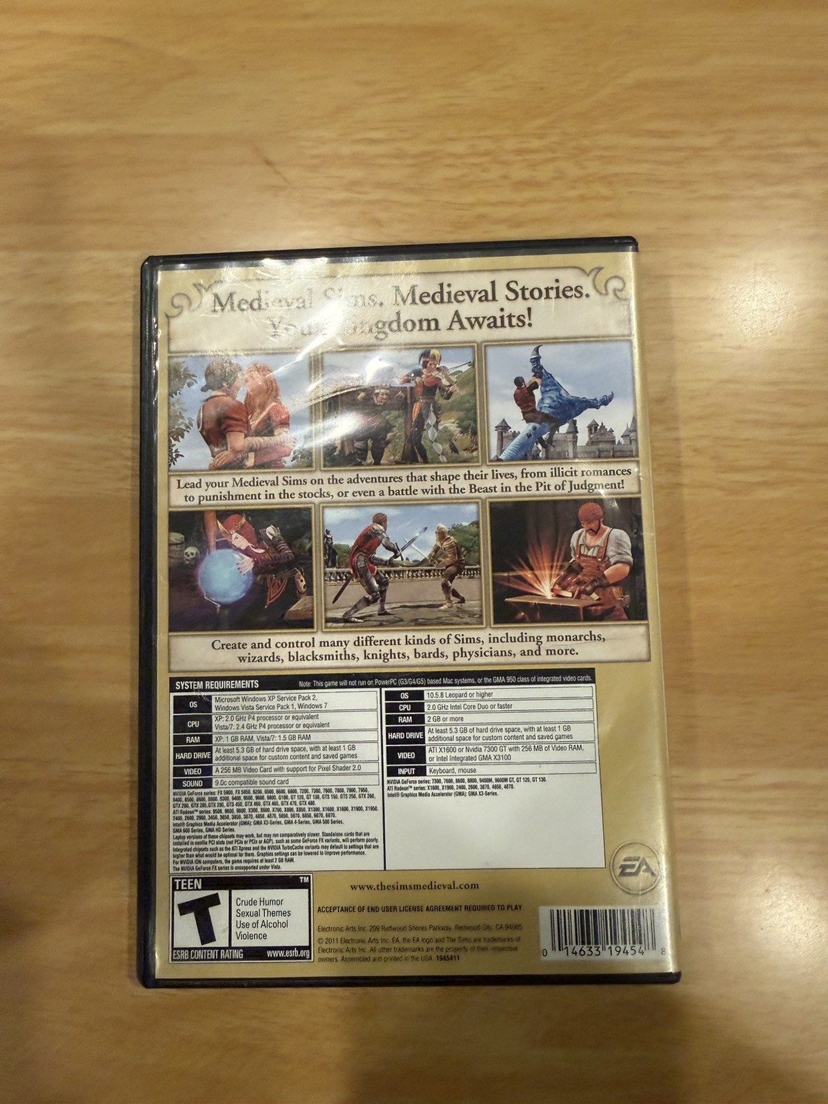 The Sims Medieval Limited Edition PC Game Complete 2011