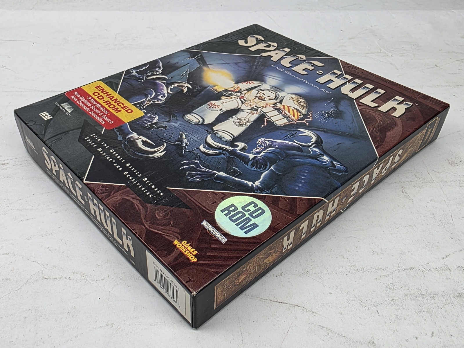 Space Hulk Warhammer 40k BIG BOX PC CD-Rom EA 1993