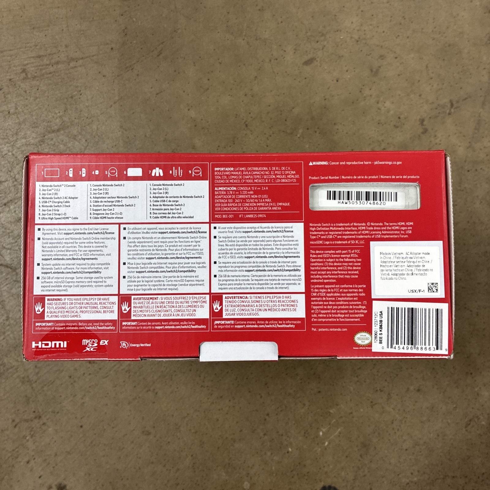 New Nintendo Switch 2 Console Game System [Choose Your Game Bundle]