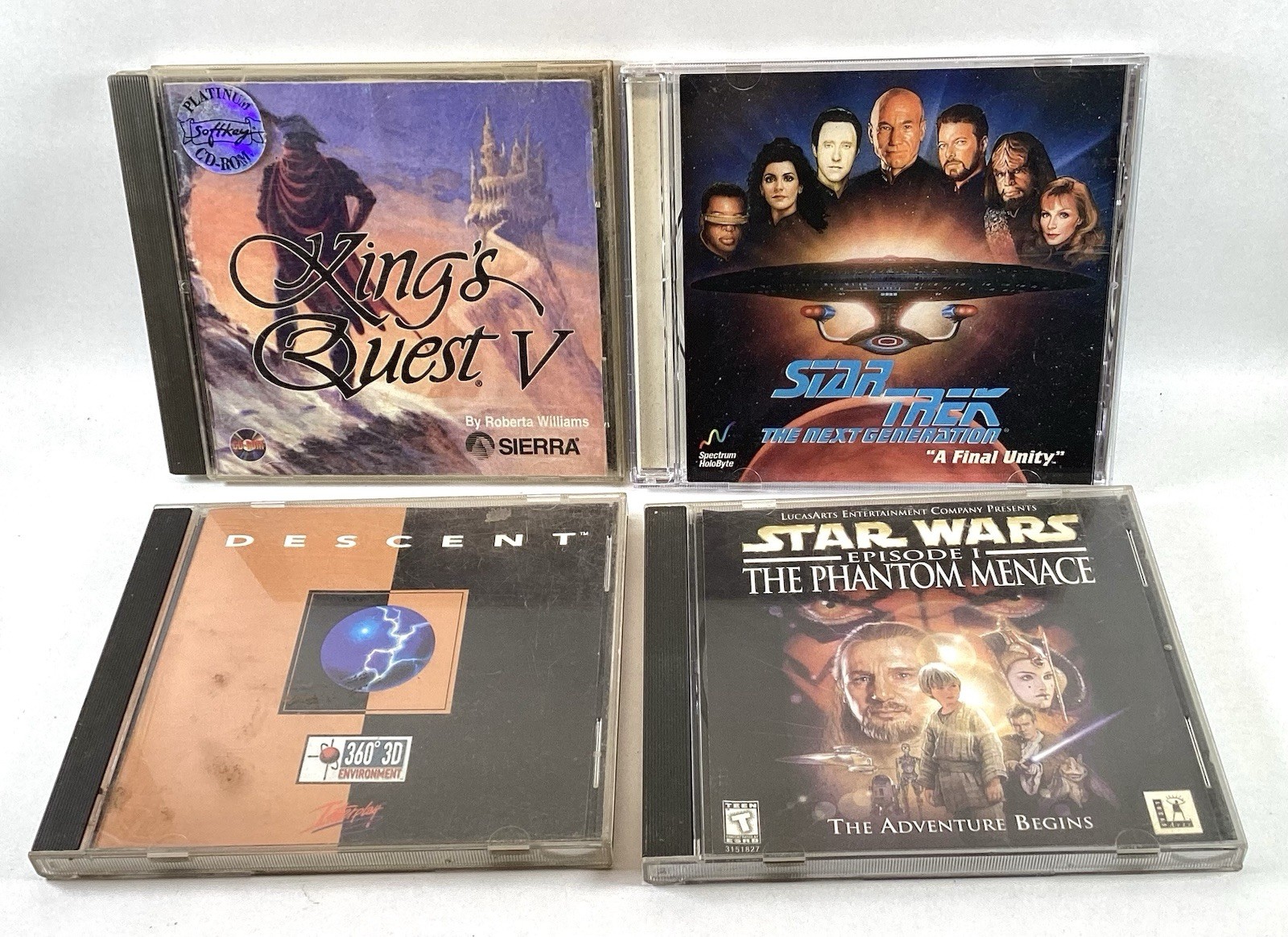 Lot of 8 PC Games 90’s Windows Mac CD-ROM Computer Games Discs VGC