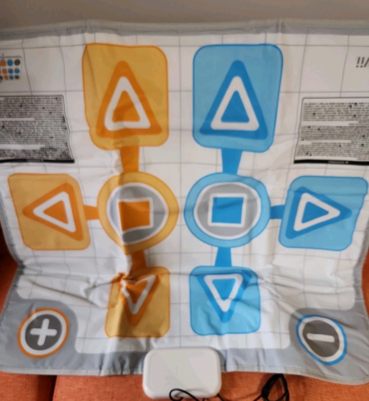 Nintendo Wii Dance Pad DDR Mat Bandai Namco BC-001 Compatible Wii/GameCube New