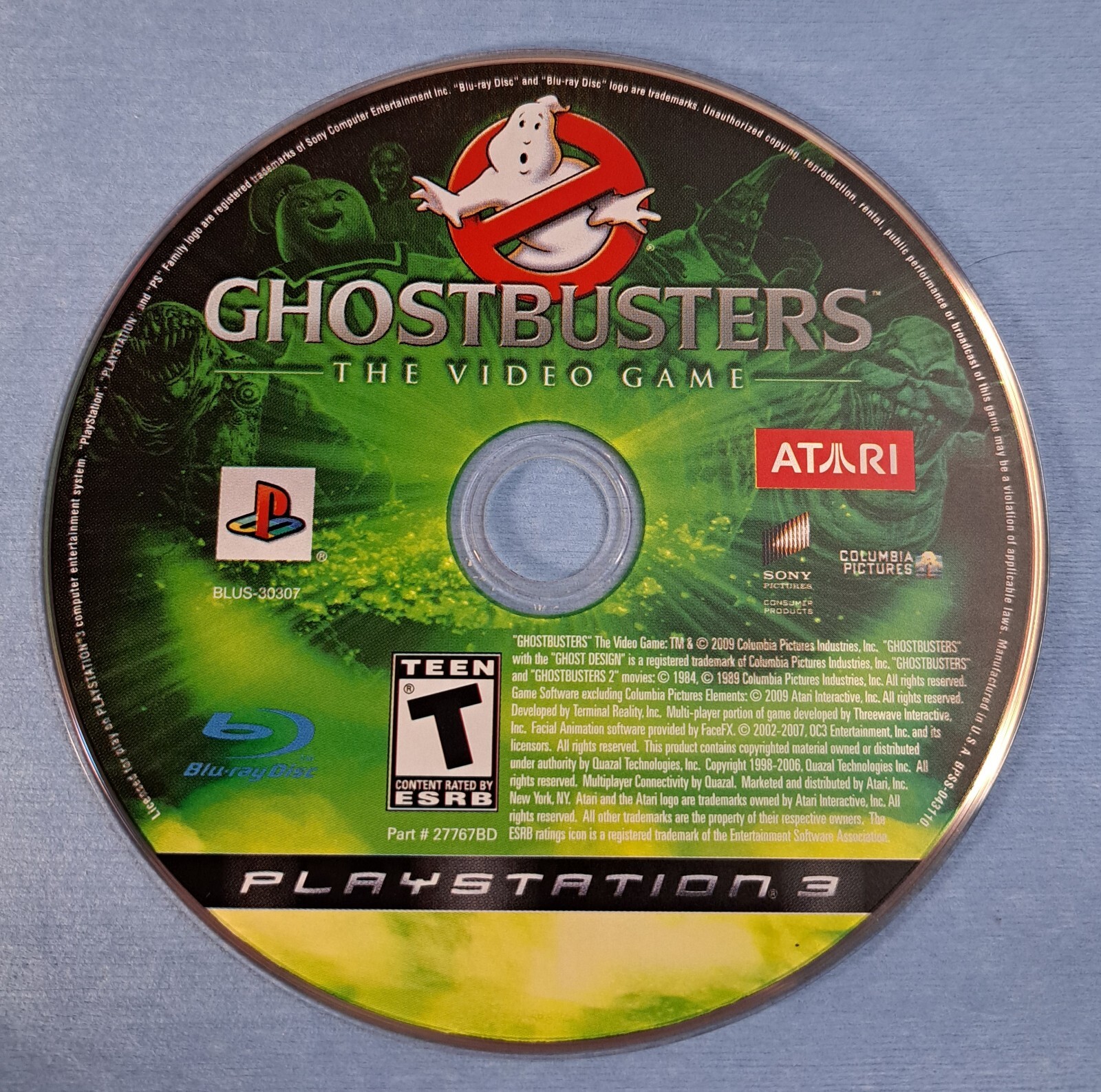 Ghostbusters The Video Game Sony PlayStation 3 PS3 Tested and Working no manual