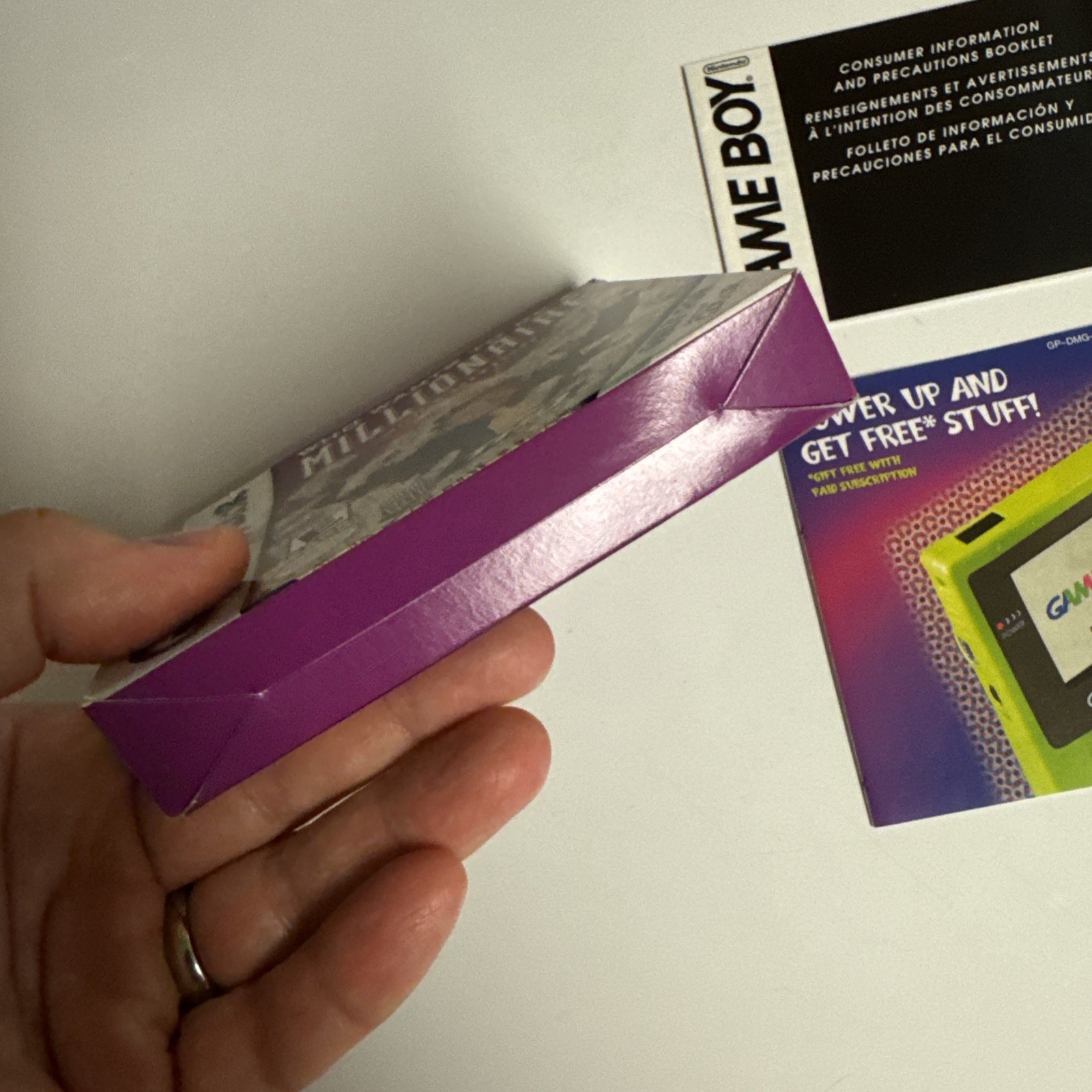 Who Wants to Be a Millionaire 2nd Edition – Nintendo Game Boy Color Complete