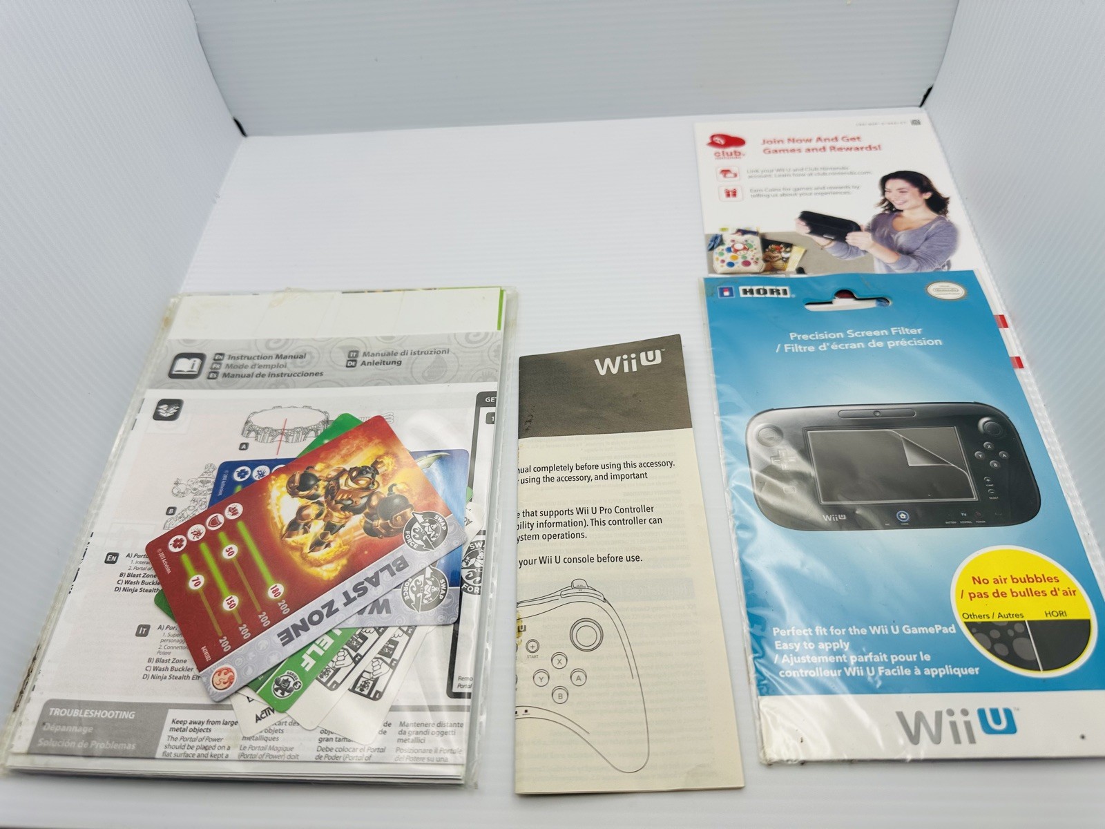 Nintendo WiiU Wii U Skylanders Limited Edition Console Bundle White New in Box