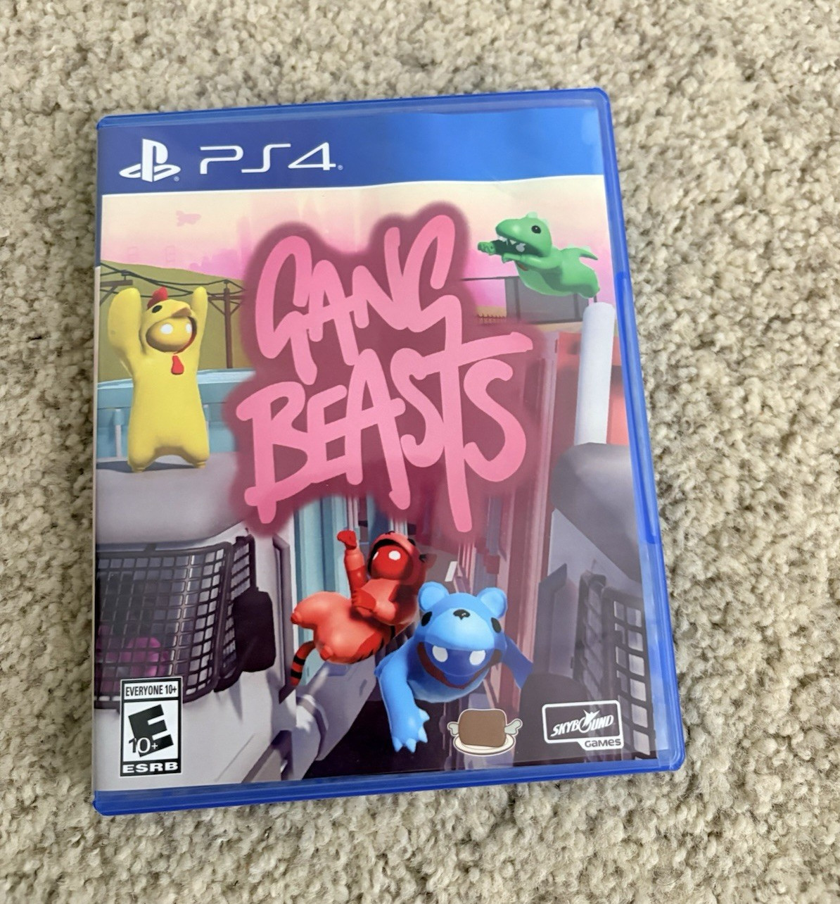 Skybound Games Gang Beasts PS4 Game Disc w/ Case E10+ (Everyone 10+)