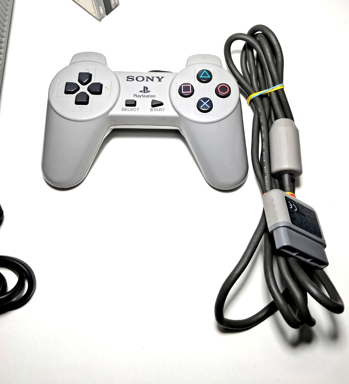 Sony PlayStation 1 PS1 Console w/ Final Fantasy 8 & 9 Games (SCPH-5501)