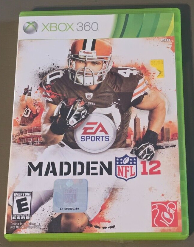 Madden NFL 12 Xbox 360 Loose Tested