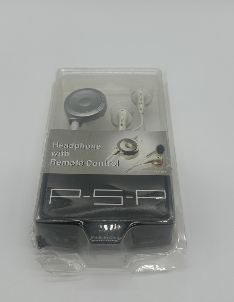 SONY PSP HEADPHONES WITH REMOTE CONTROL PXP-017