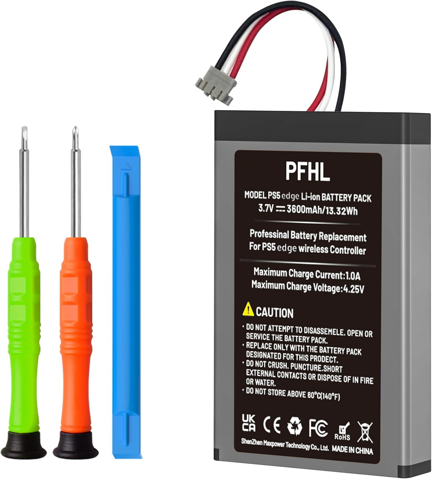 Battery for Sony PlayStation Dualsense Edge Controller 3600mAh High Capacity