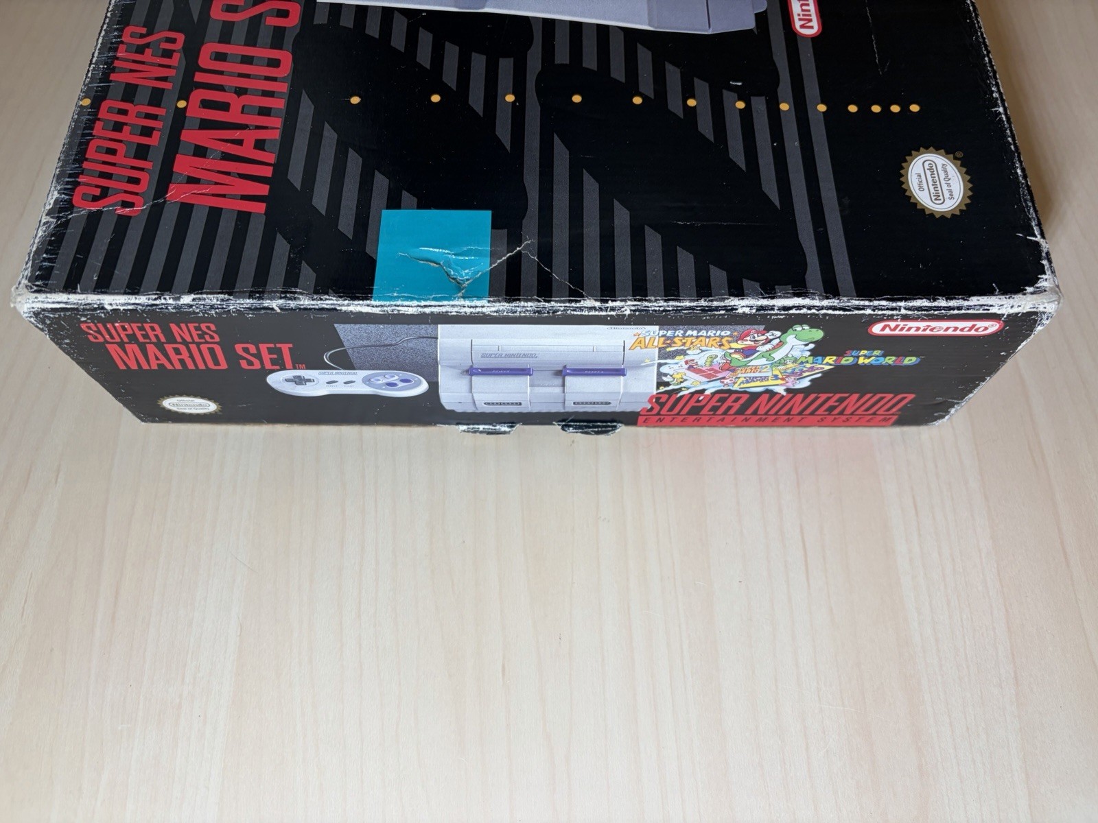 Super Nintendo SNES Console Super Mario All Stars – Complete – Mint Condition