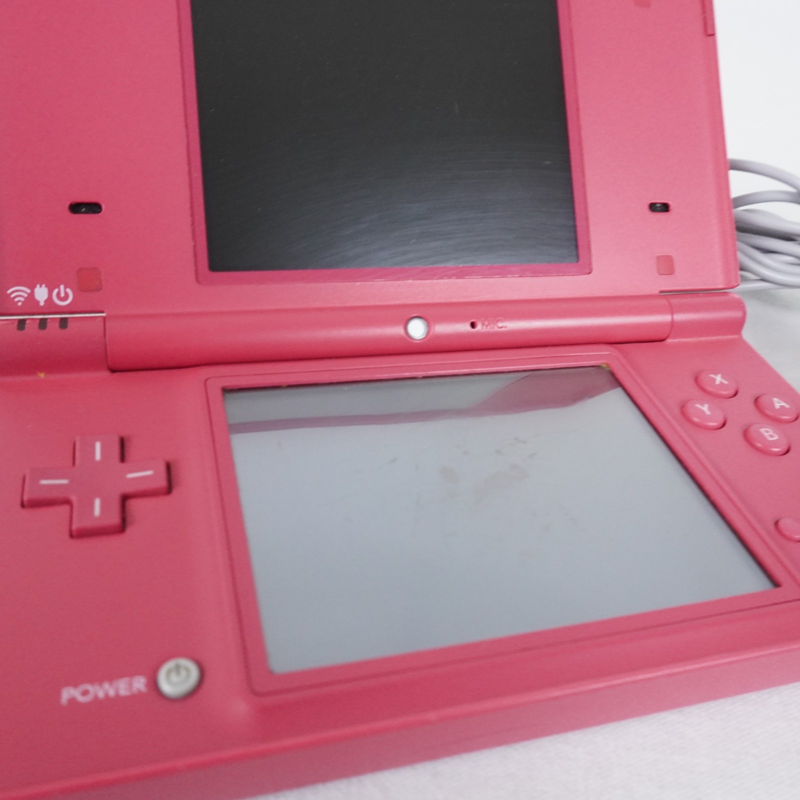 Nintendo DSi Pink Handheld Console w/ AC Adapter