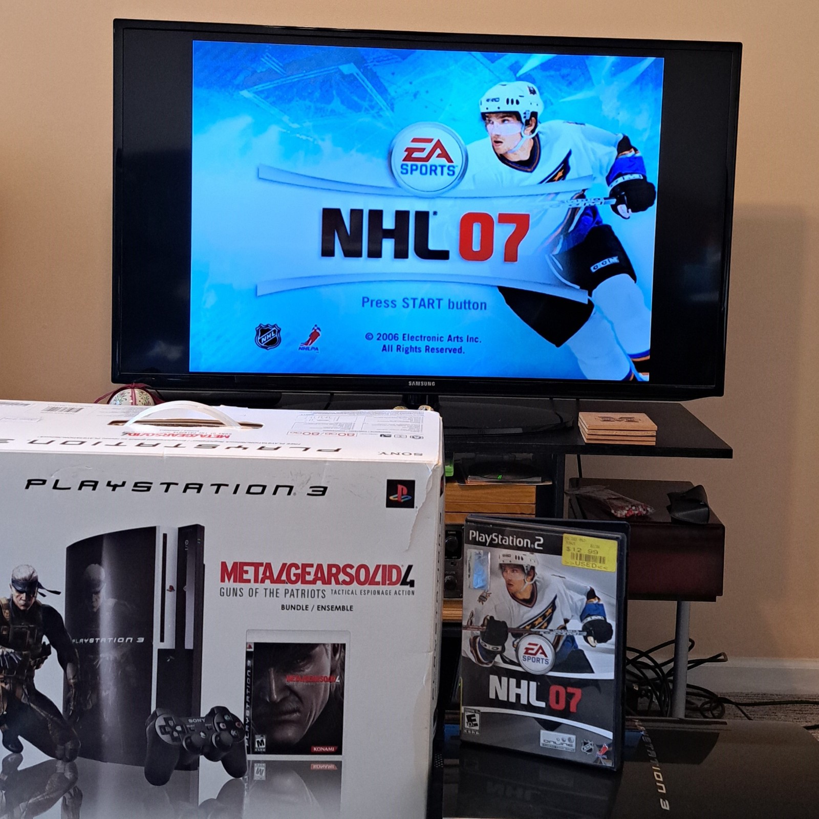 ✅ Sony PlayStation 3 80GB Console PS3 Bundle CECHE01 Backwards Compatible w/ Box