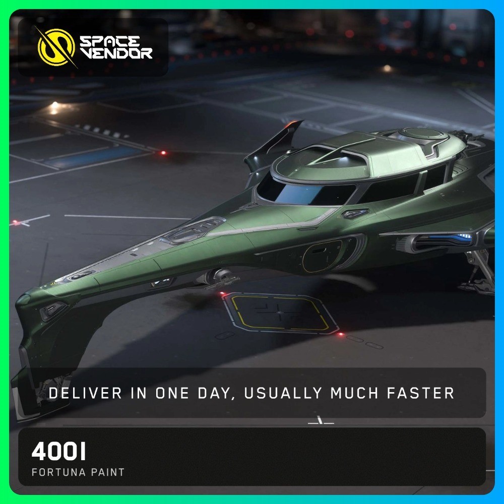 Star Citizen – 400i – Fortuna Paint – Space Vendor