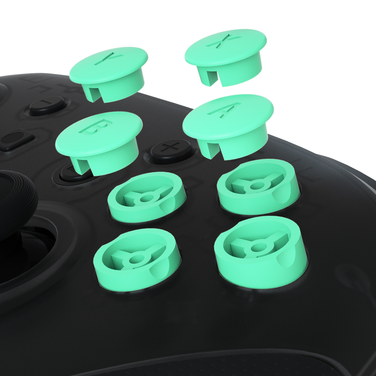 Swappable Interchangeable ABXY Buttons Custom for Nintendo Switch Pro Controller