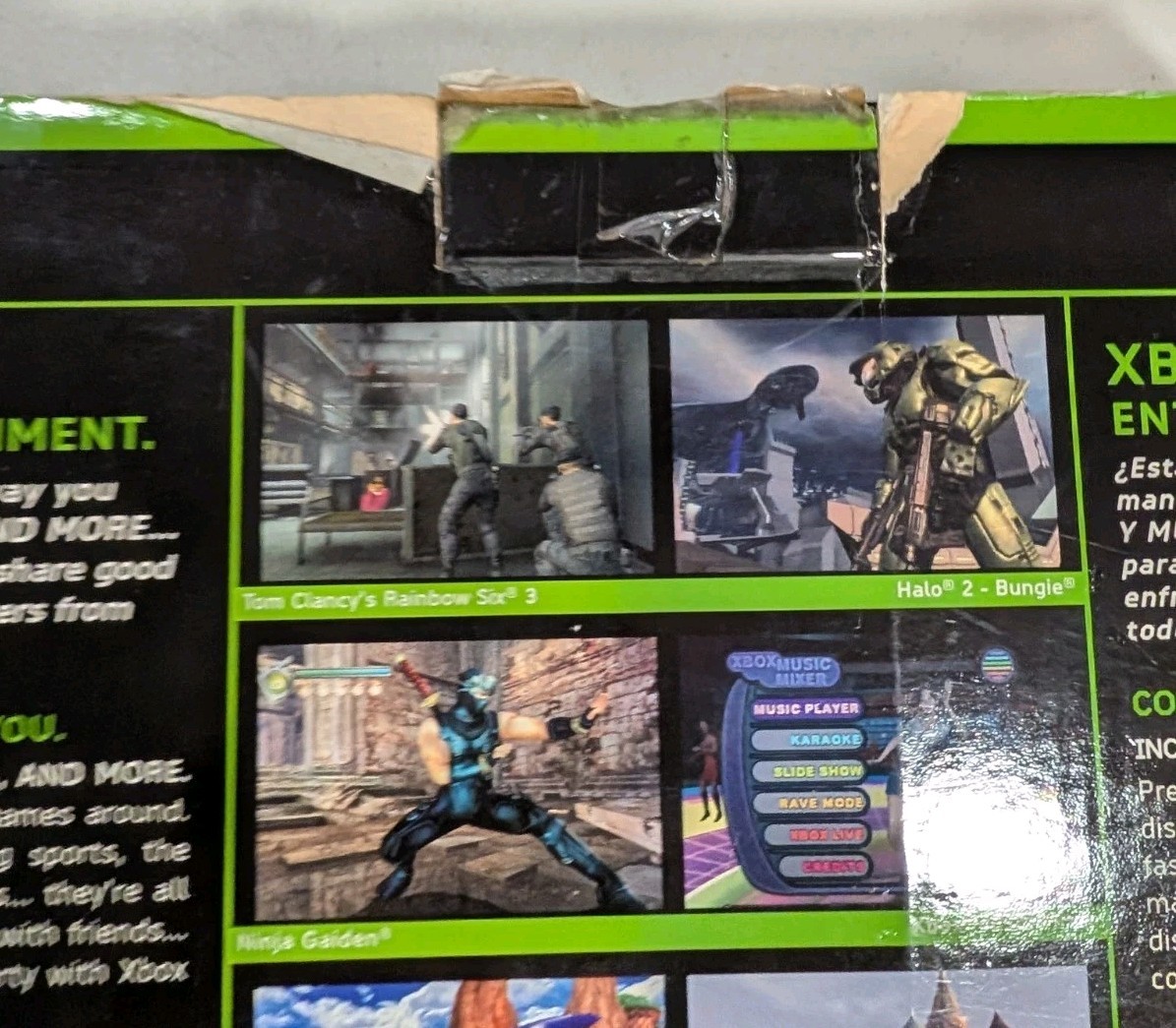 Microsoft Xbox Original Console Retail Box – BOX ONLY