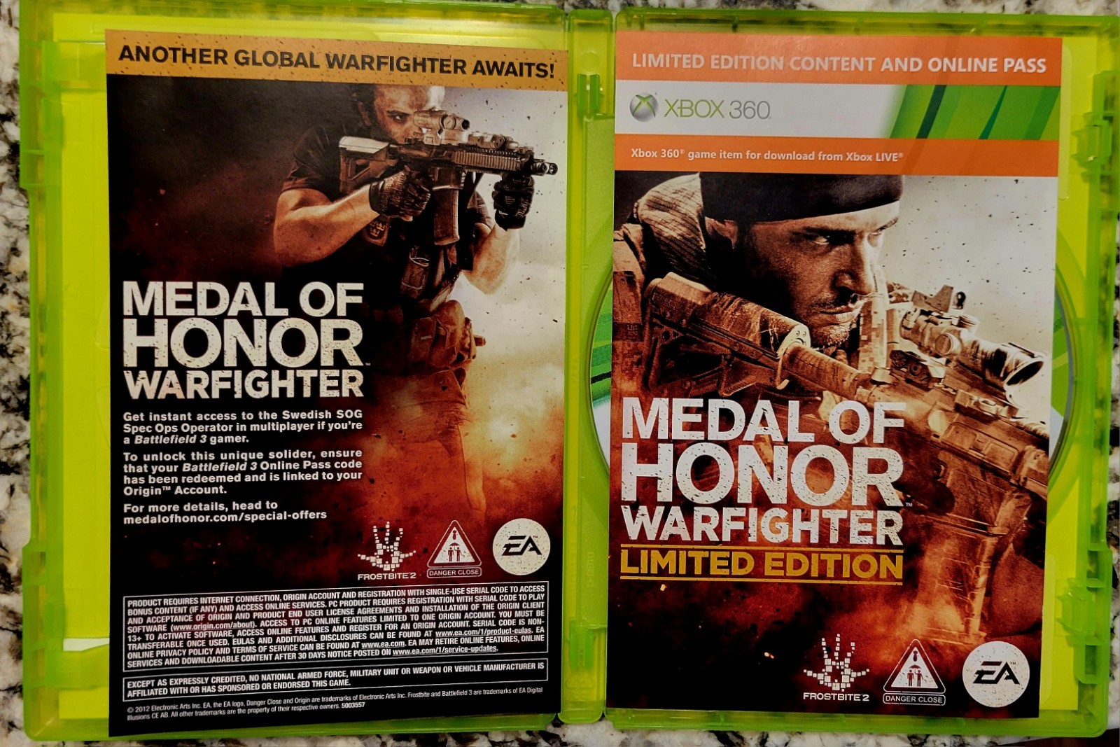 Microsoft Xbox 360: Medal of Honor War Fighter, CIB, MANUAL, TESTED, FAST SHIPP