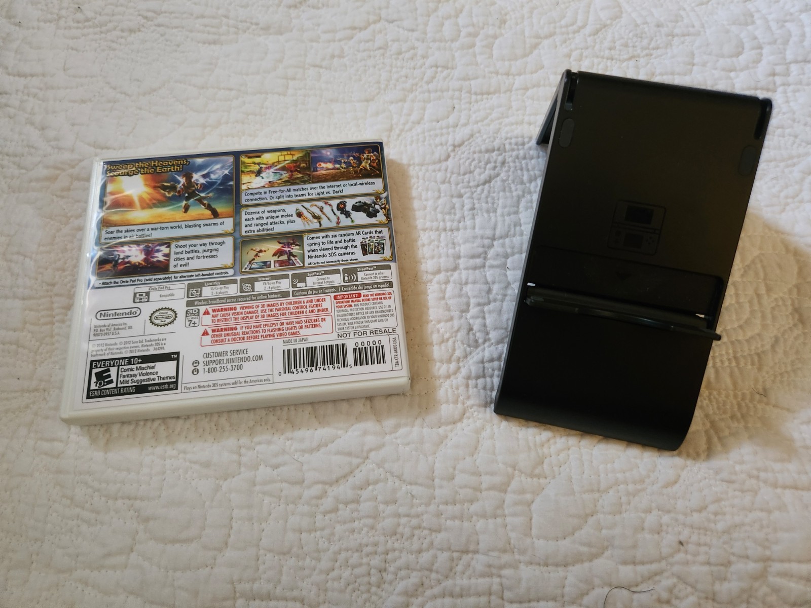 Kid Icarus Uprising 3DS Stand Included – Nintendo 3DS