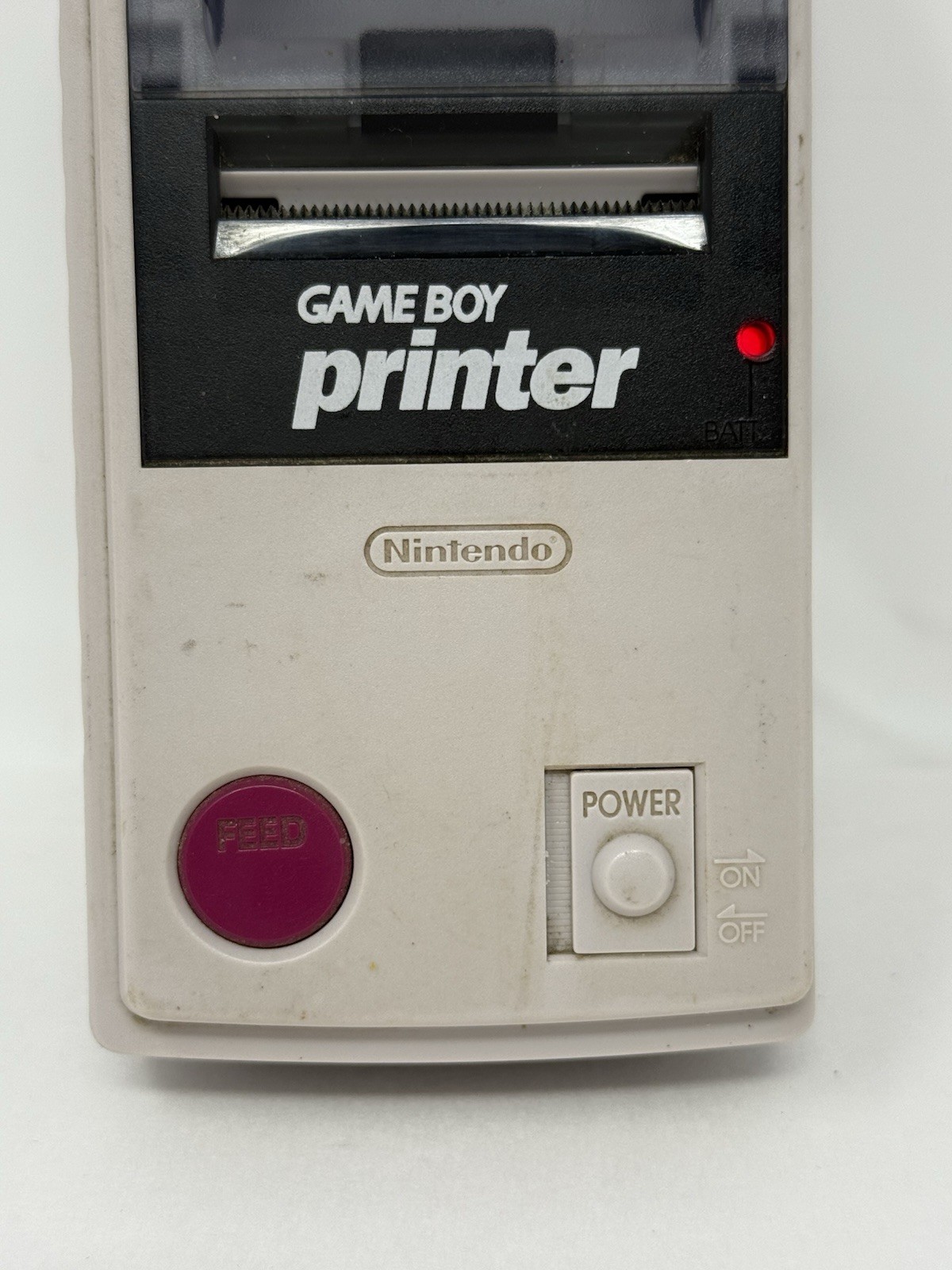 Vintage Nintendo Game Boy Printer MGB-007 Partially Tested