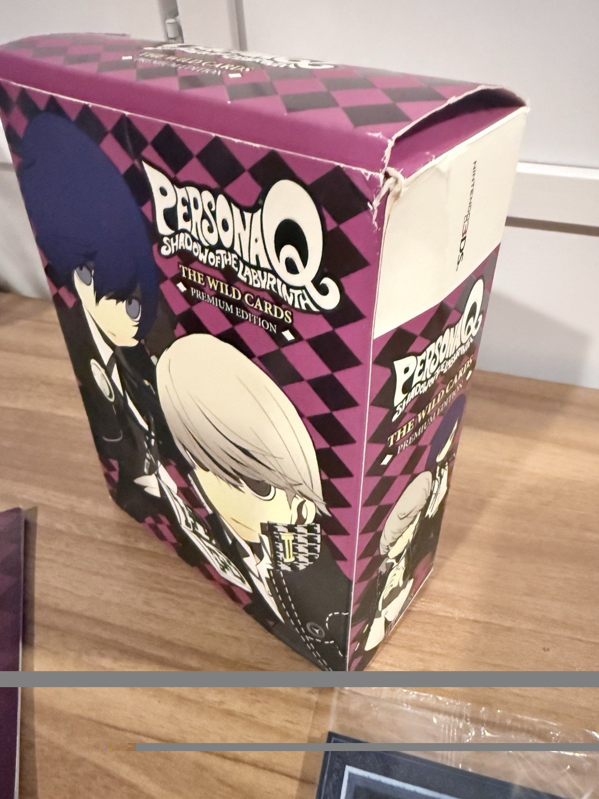 Persona Q: Shadow of the Labyrinth – Wild Cards Premium Edition – 3DS Incomplete