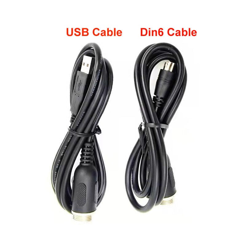 For Thrustmaster TH8A Connection Din6-USB Cable Adaptation Fit TSSH TSSH+ US AAU