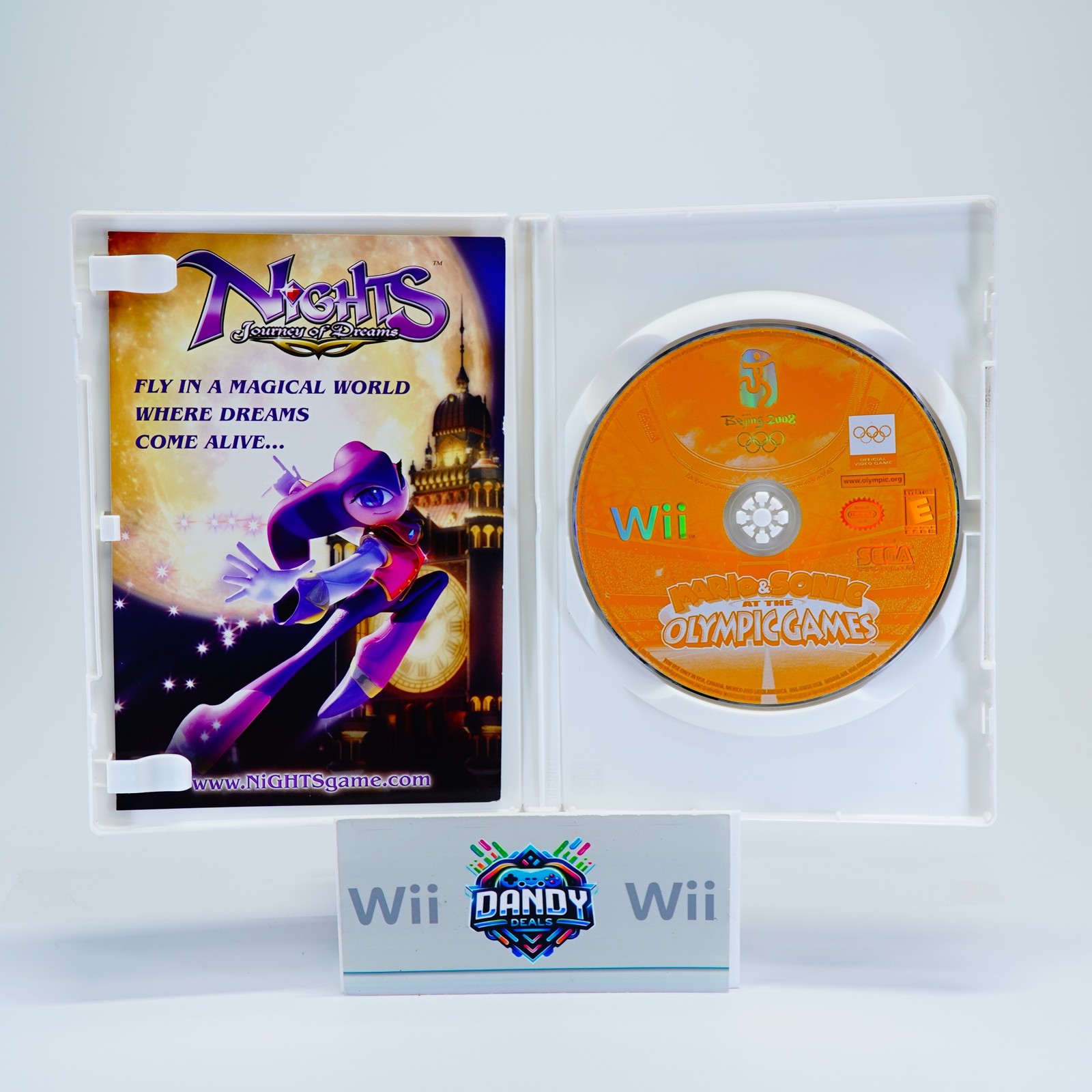 Mario and Sonic at the Olympic Games CIB W/ Insert – Wii