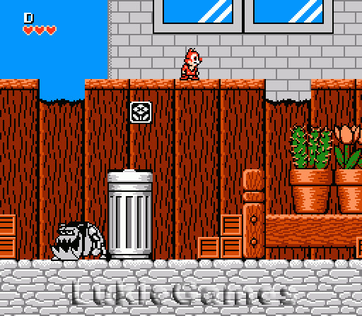 Disney’s Chip ‘n Dale Rescue Rangers NES Nintendo Game