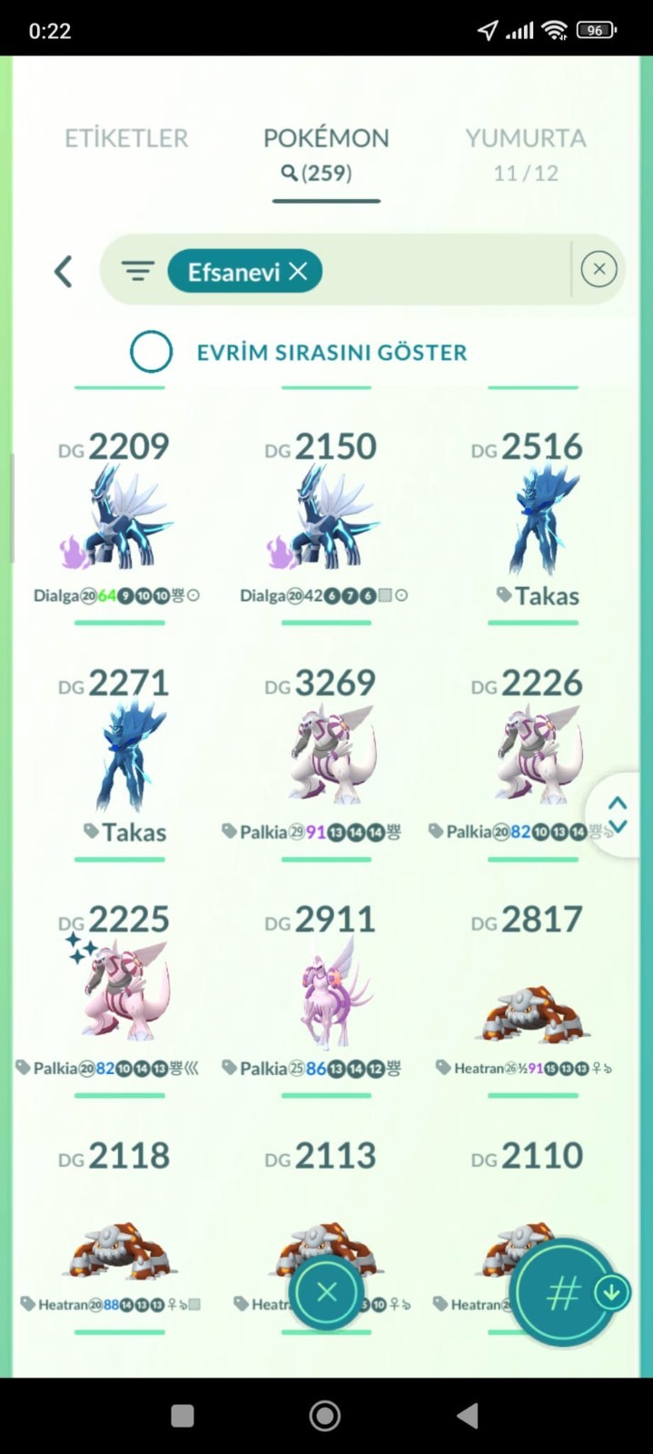 Pokémon Go Acc level 72 lvl – Hundo Shaymin 100iv – iv100 10 Legend