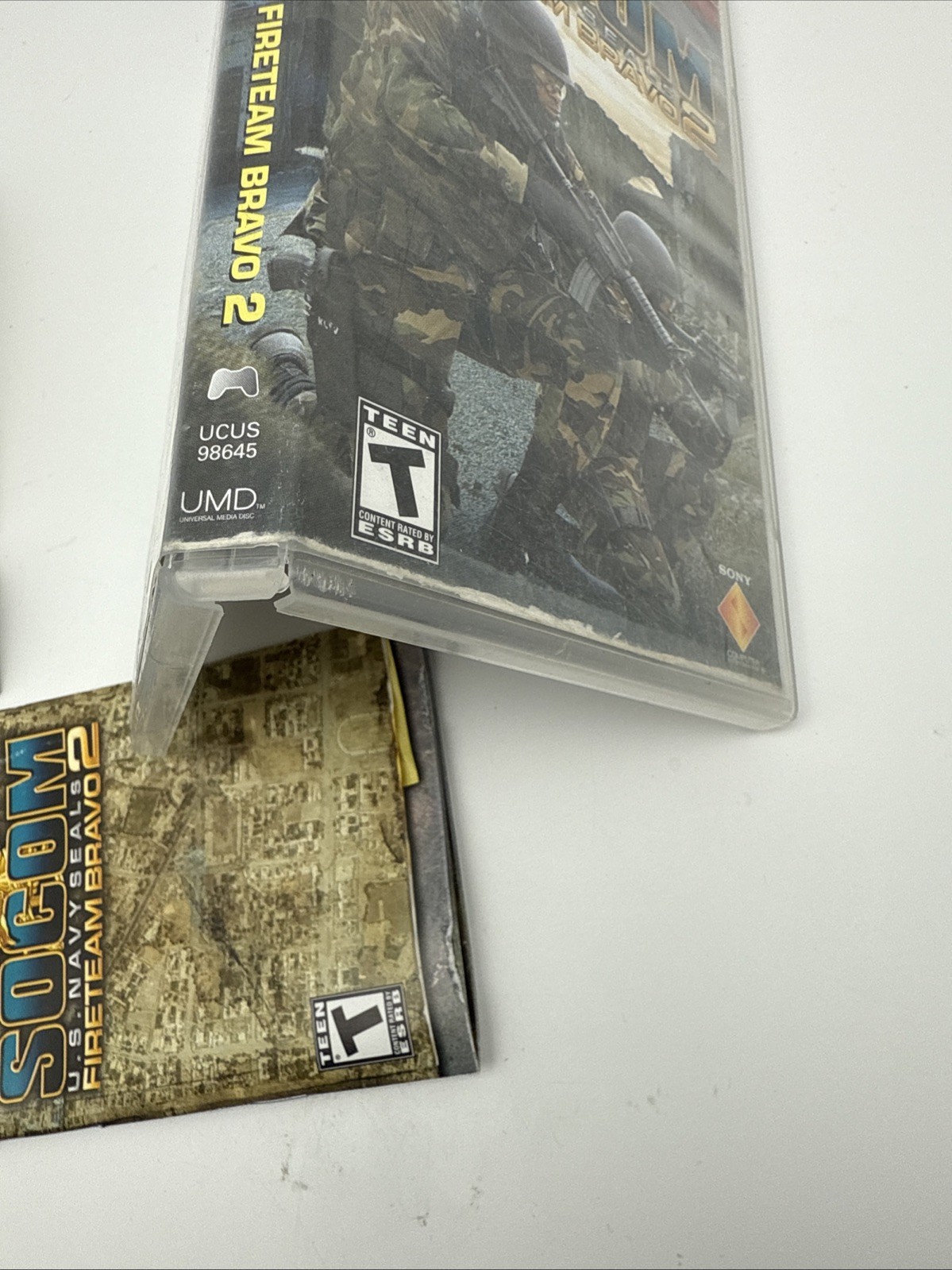 SOCOM: U.S. Navy SEALs — Fireteam Bravo 2 (Sony PSP, 2006)