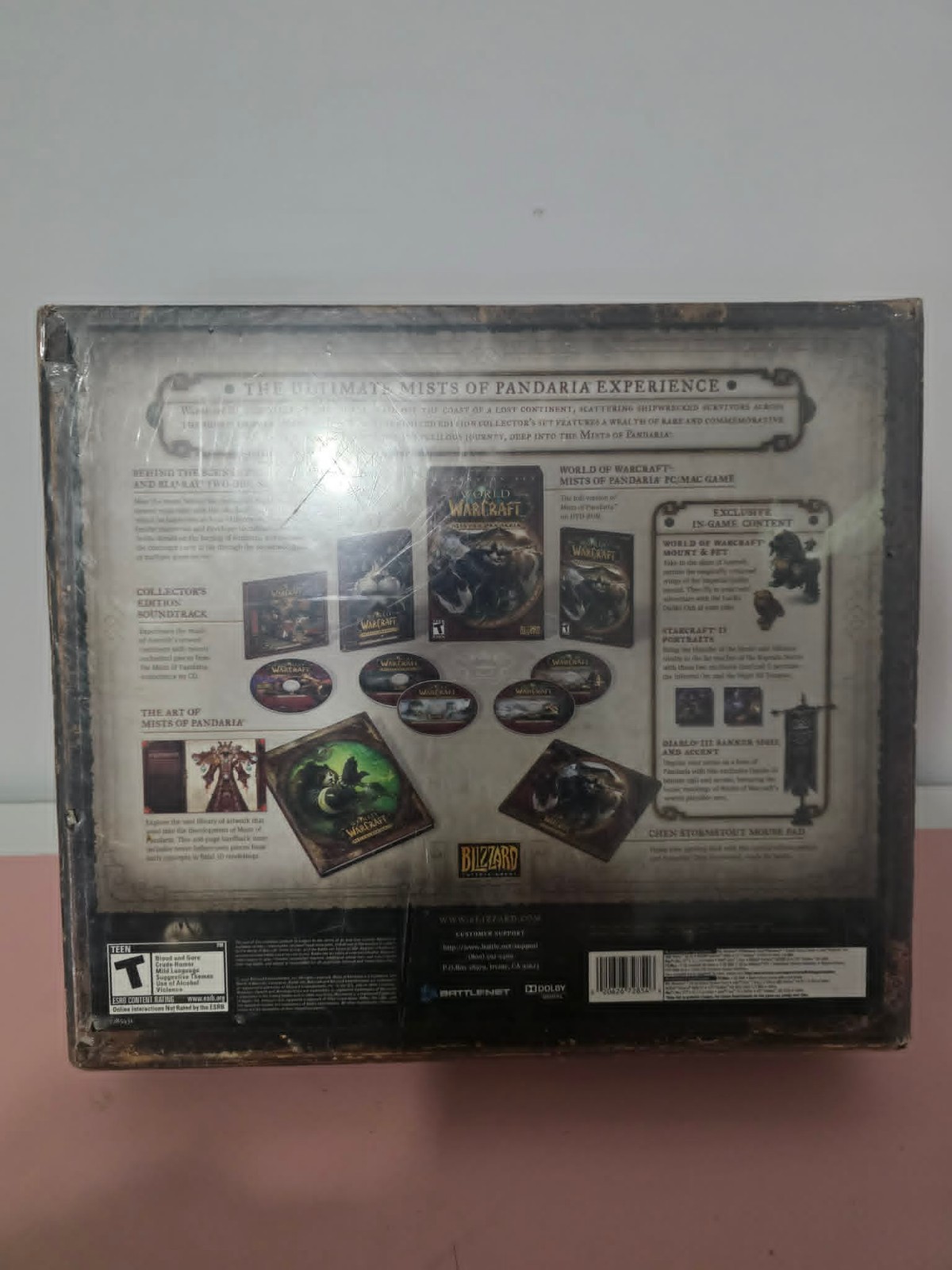 World of Warcraft Mists of Pandaria Collector’s Edition Factory Sealed – MoP WoW