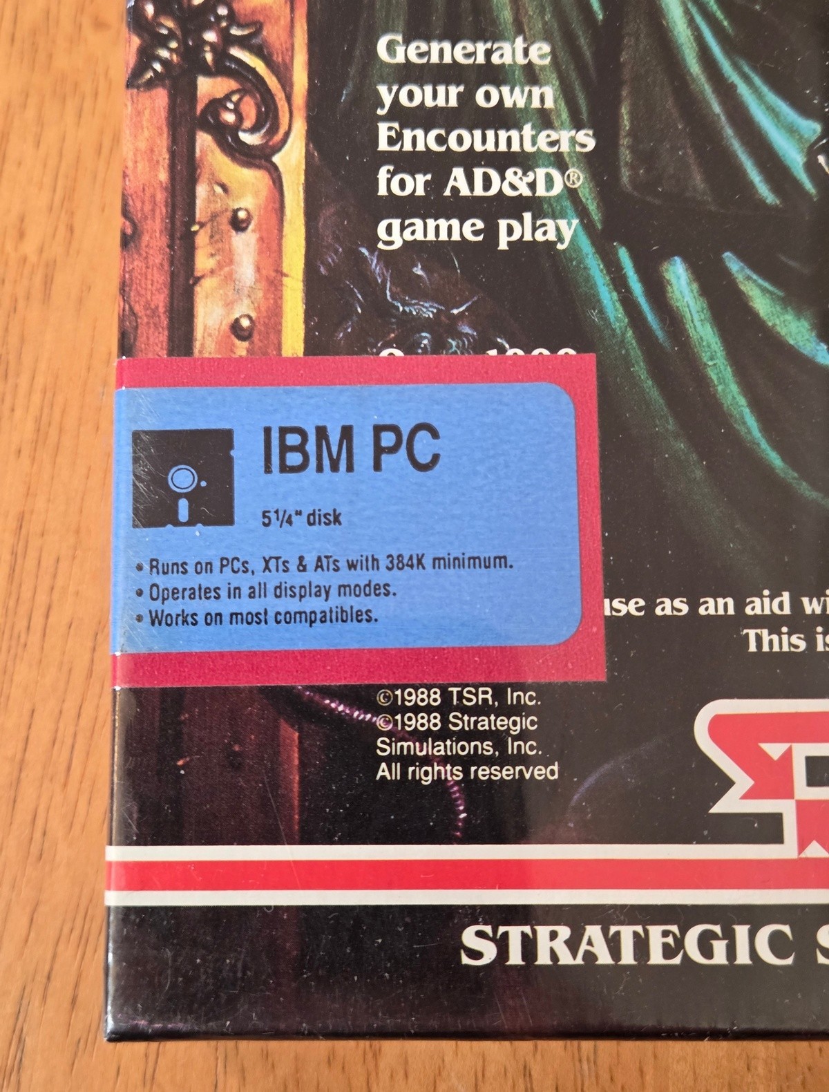 New Sealed AD&D Dungeon Masters Assistant Vol 1 PC Big Box Game IBM Complete