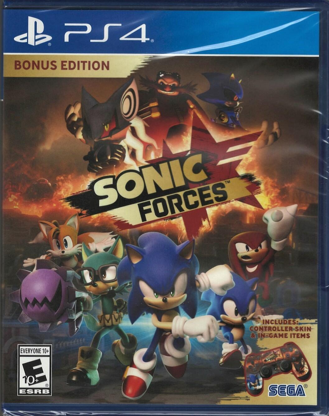 Sonic Forces Bonus Edition PS4 (Brand New Factory Sealed US Version) PlayStation