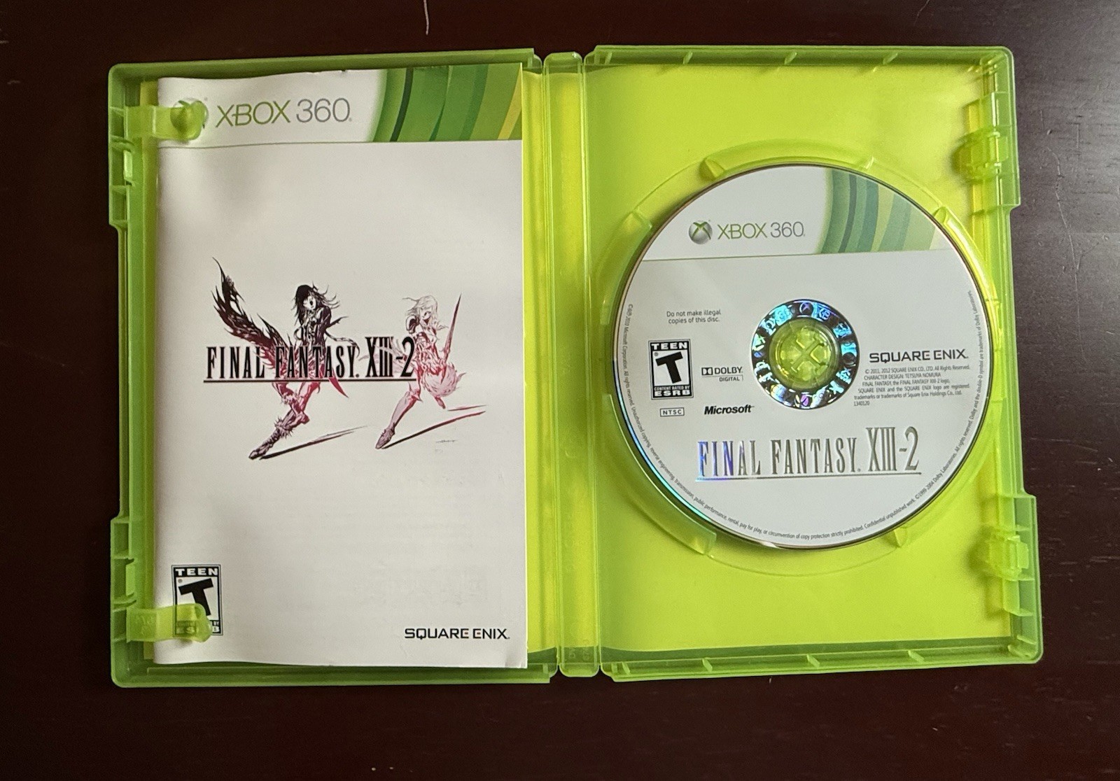 Final Fantasy XIII & XIII-2 Xbox 360 CIB + Collector’s Edition Strategy Guide Lo
