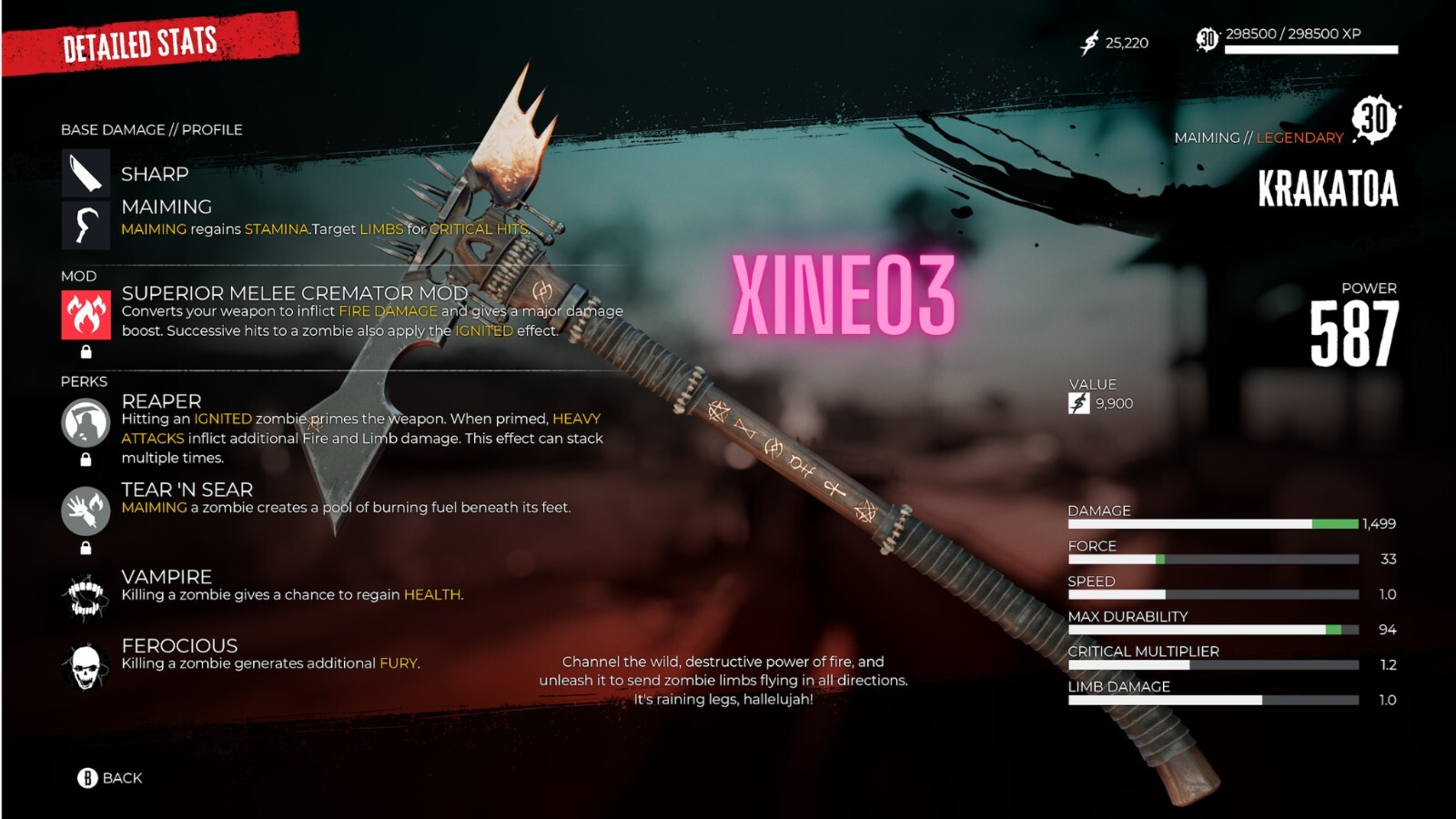 Dead Island 2 ALL 8 LEGENDARY Weapon Item Xbox One & Series X/S🔥FAST DELIVERY🔥
