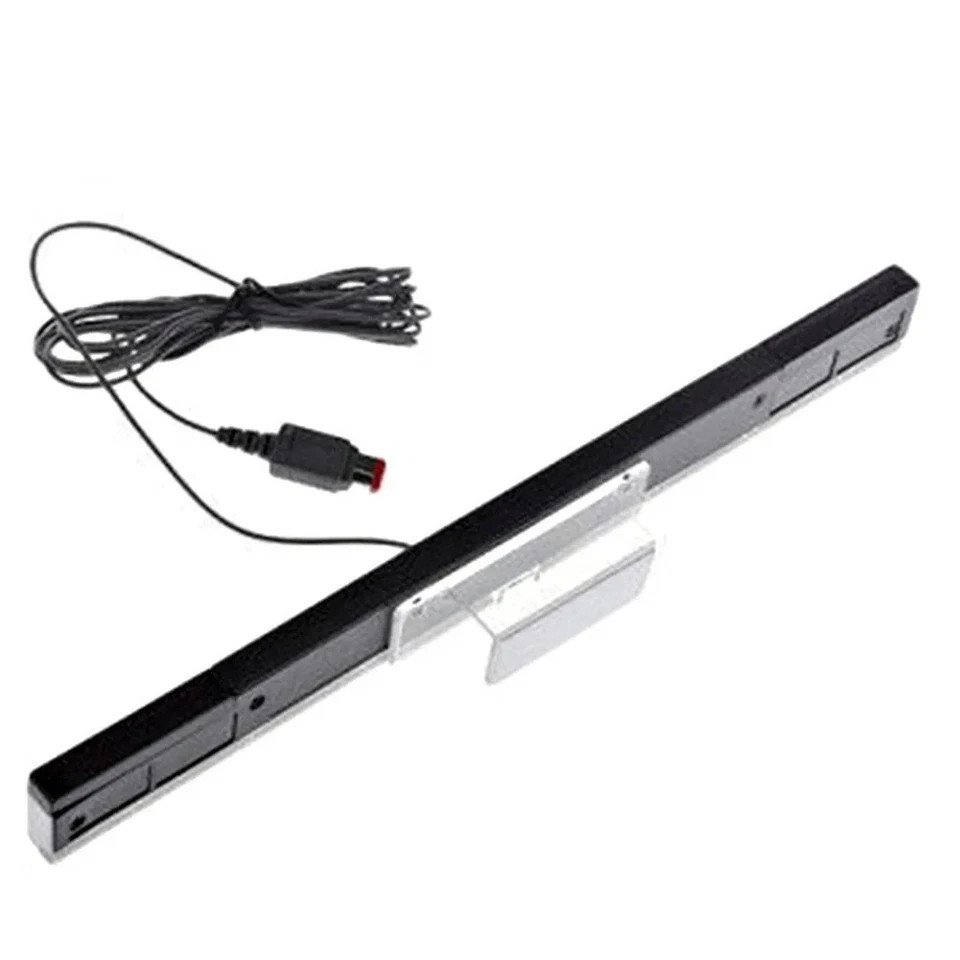 Wired Remote Motion Sensor Bar IR Infrared Ray Inductor for Nintendo Wii / Wii U