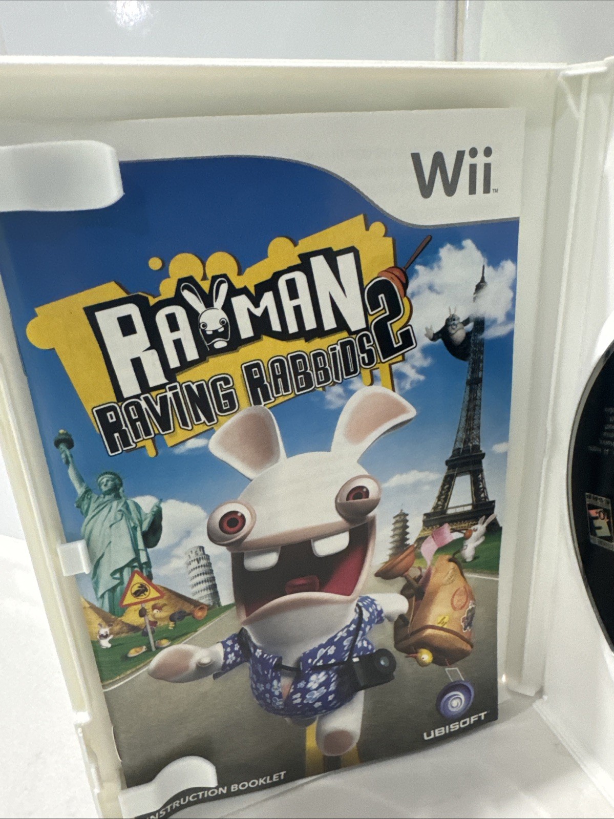 Rayman Raving Rabbids 2 (Nintendo Wii) CIB – Tested And Working