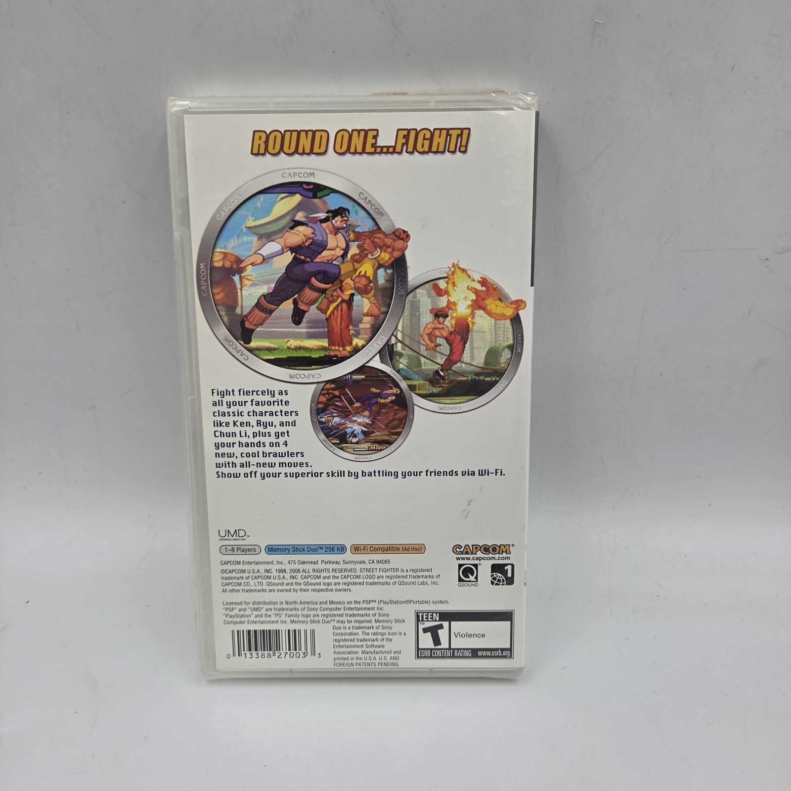 Street Fighter Alpha 3 Max Sony PSP New Sealed